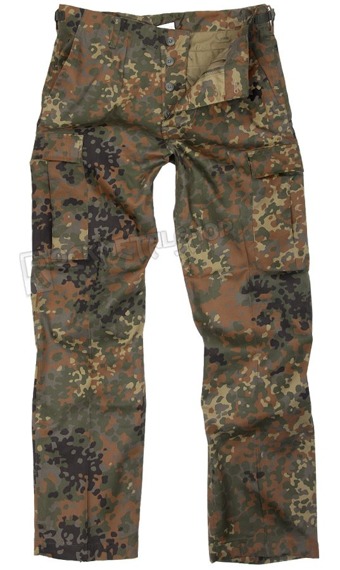 spodnie bojówki US RANGER HOSE TYP BDU FLECKTARN