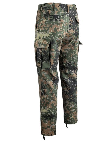 spodnie bojówki US RANGER HOSE TYP BDU " STRAIGHT CUT " FLECKTARN