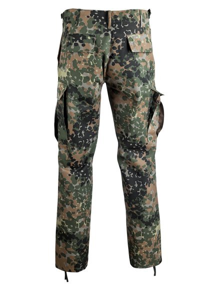 spodnie bojówki US RANGER HOSE TYP BDU " STRAIGHT CUT " FLECKTARN