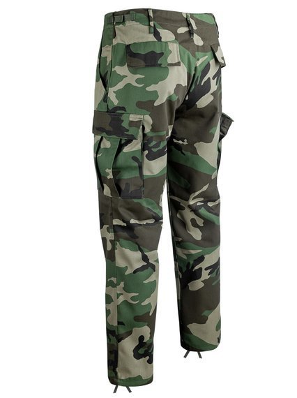 spodnie bojówki US RANGER HOSE TYP BDU " STRAIGHT CUT " WOODLAND