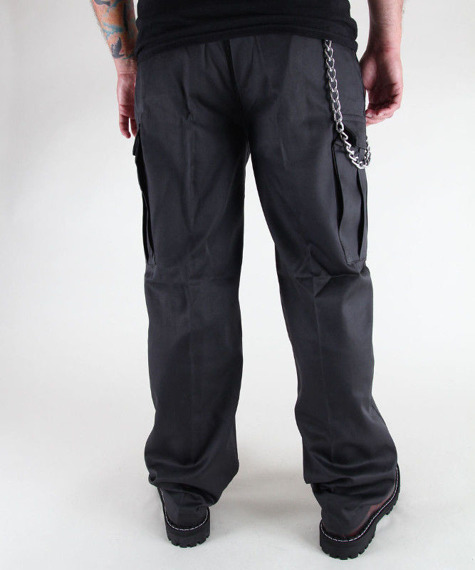 spodnie bojówki US RANGER HOSE black