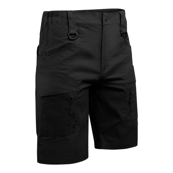 spodnie bojówki krótkie ASSAULT SHORTS R/S BLACK