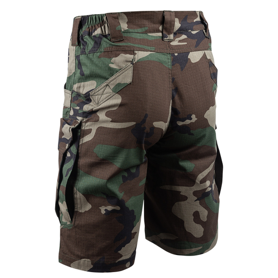 spodnie bojówki krótkie ASSAULT SHORTS R/S WOODLAND