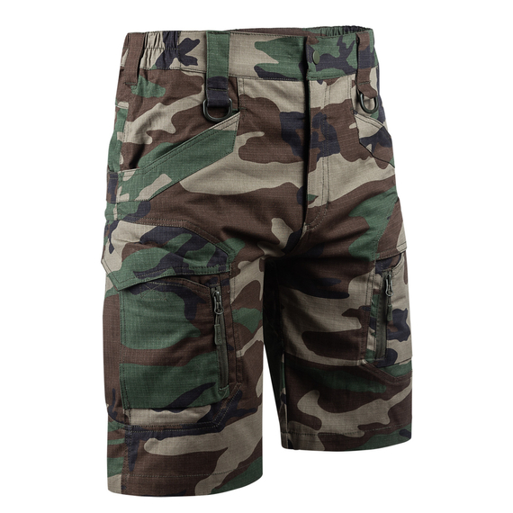 spodnie bojówki krótkie ASSAULT SHORTS R/S WOODLAND