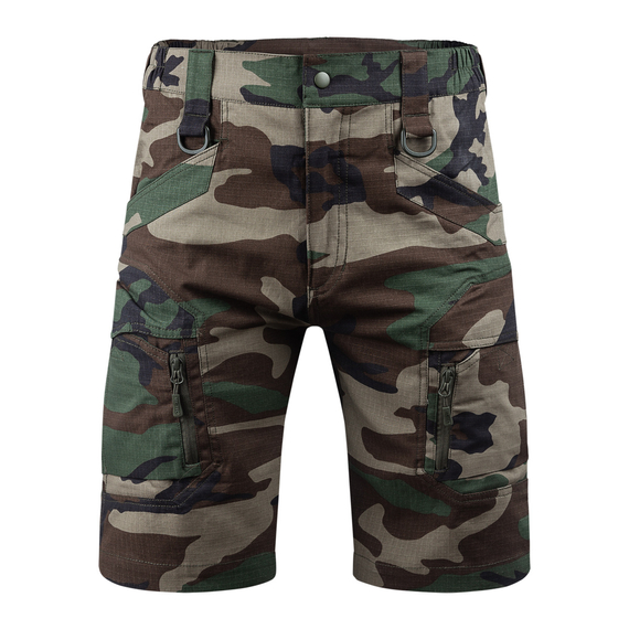 spodnie bojówki krótkie ASSAULT SHORTS R/S WOODLAND