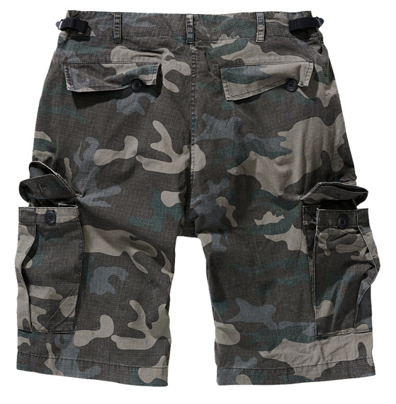 spodnie bojówki krótkie BDU RIPSTOP SHORTS - DARKCAMO