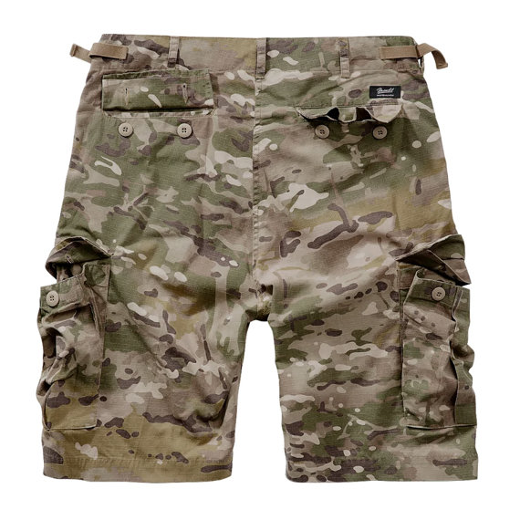 spodnie bojówki krótkie BDU RIPSTOP SHORTS - TACTICAL CAMO