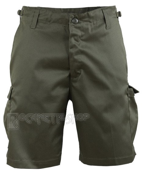 spodnie bojówki krótkie COMBAT SHORTS - OLIV