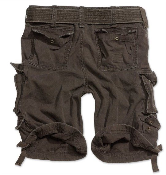 spodnie bojówki krótkie DIVISION SHORTS BROWN