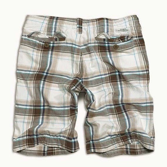 spodnie bojówki krótkie KILBURN SHORTS - BRAUN  