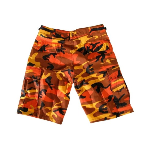 spodnie bojówki krótkie MMB US BDU SHORT ORANGE CAMO