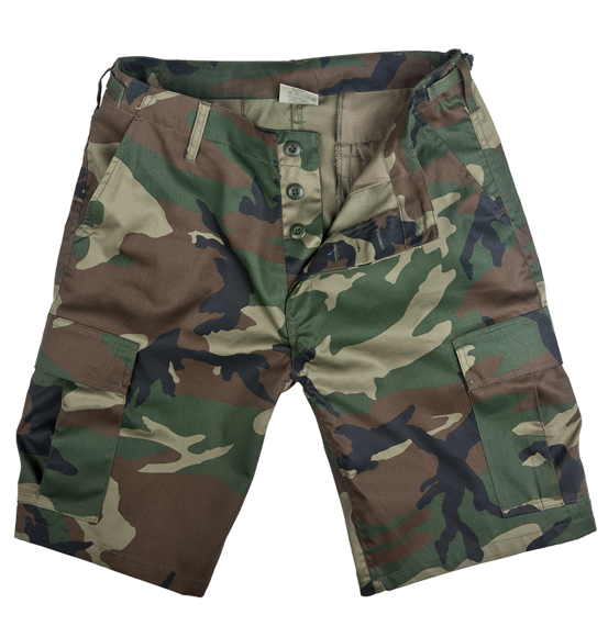 spodnie bojówki krótkie MMB US BDU SHORT WOODLAND