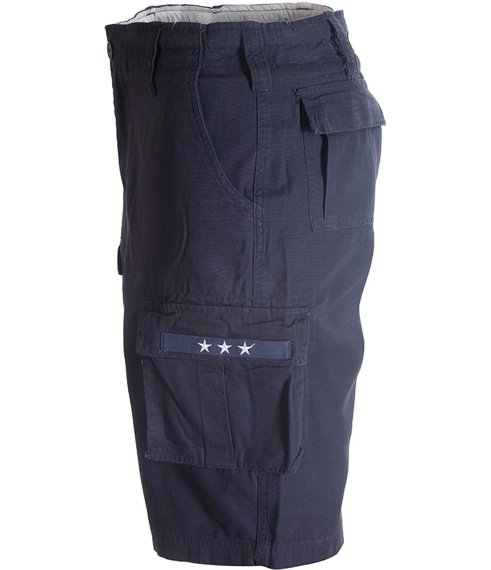 spodnie bojówki krótkie SURPLUS STARS BERMUDA dark blue