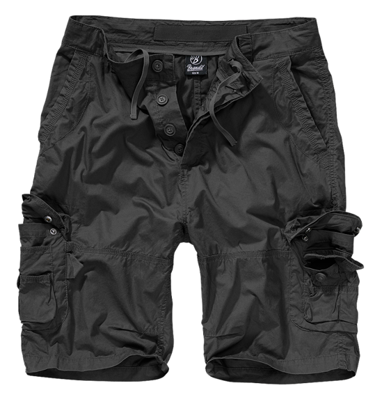 spodnie bojówki krótkie TY SHORTS - BLACK