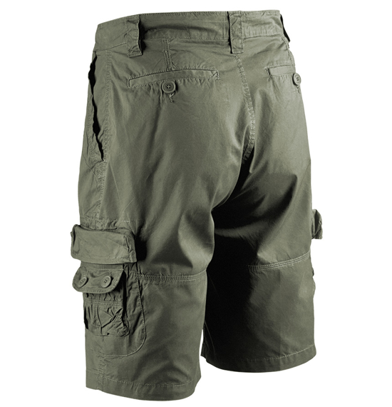 spodnie bojówki krótkie TY SHORTS - OLIVE