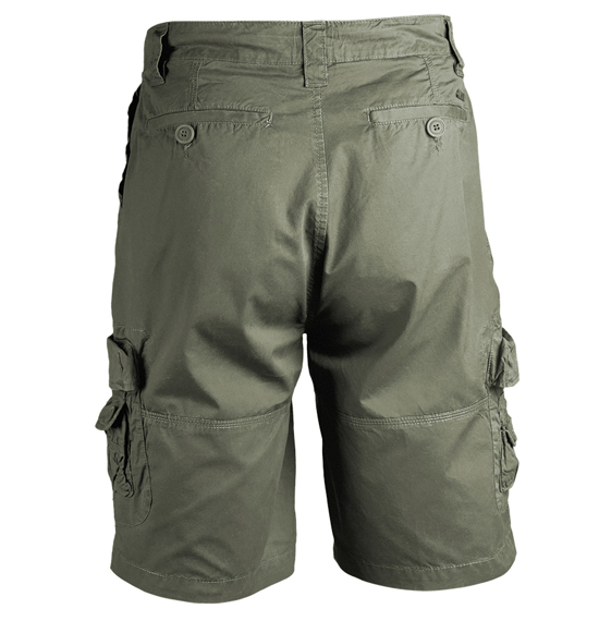 spodnie bojówki krótkie TY SHORTS - OLIVE