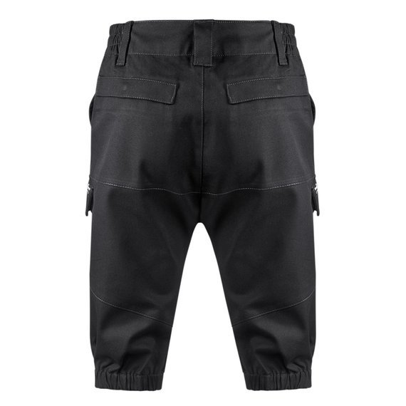 spodnie bojówki krótkie VIKING SHORTS - BLACK