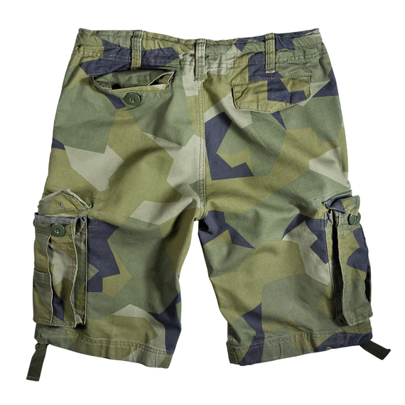 spodnie bojówki krótkie VINTAGE SHORTS - SWEDISHCAMO