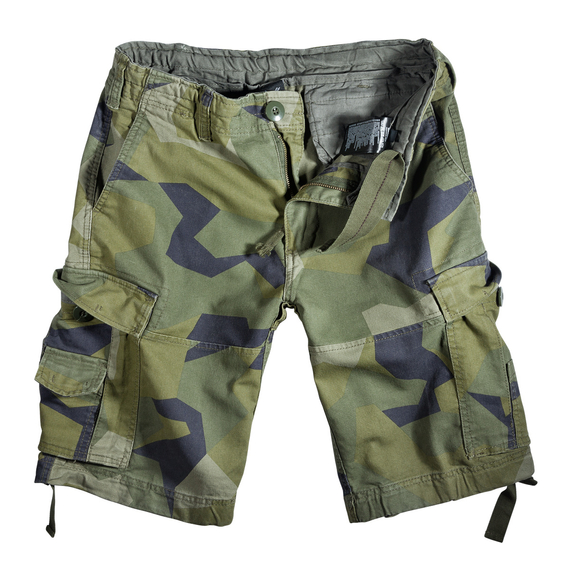 spodnie bojówki krótkie VINTAGE SHORTS - SWEDISHCAMO