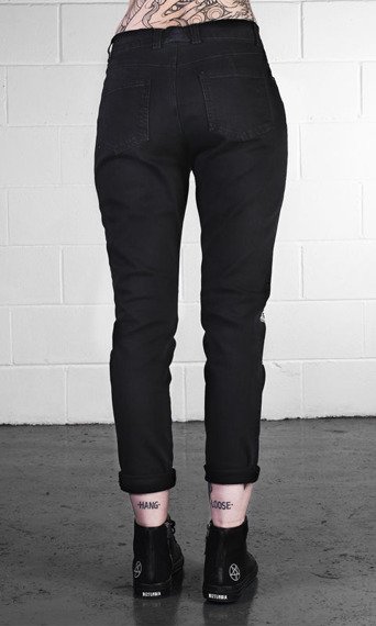 spodnie damskie DISTURBIA - BORED JEANS