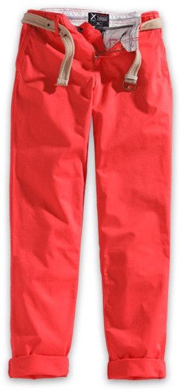 spodnie damskie XYLONTUM CHINO TROUSERS WN RED