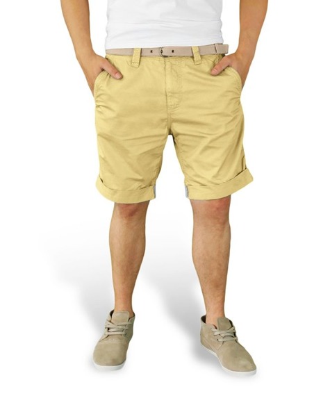 spodnie krótkie XYLONTUM CHINO SHORTS BEIGE