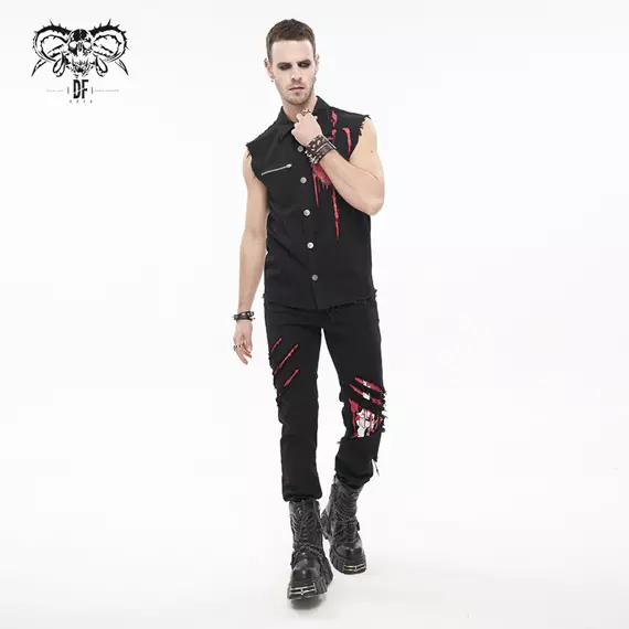 spodnie męskie DEVIL FASHION - PUNK GOTHIC 