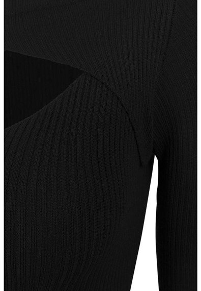 sukienka LADIES CUT OUT DRESS black