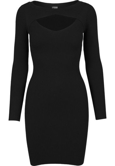 sukienka LADIES CUT OUT DRESS black