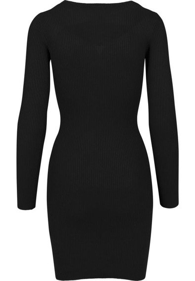 sukienka LADIES CUT OUT DRESS black