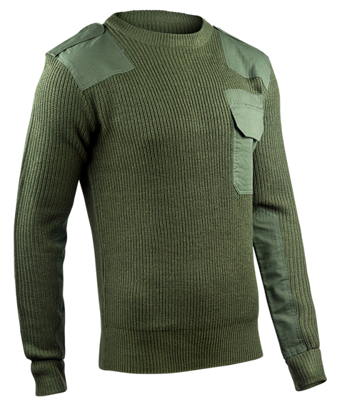 sweter WOJSKOWY BW PULLOVER OLIVE