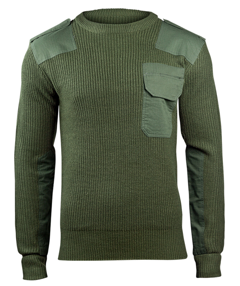 sweter WOJSKOWY BW PULLOVER OLIVE