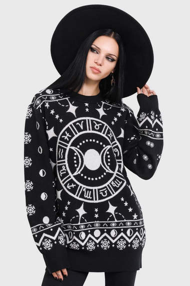 sweter unisex KILLSTAR - COSMIC