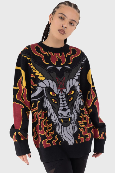 sweter unisex KILLSTAR - INFERNO