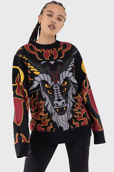 sweter unisex KILLSTAR - INFERNO