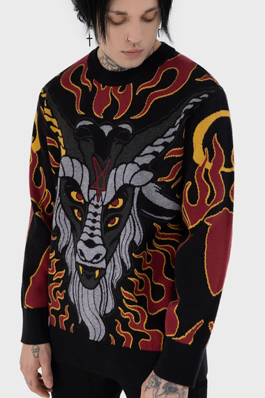 sweter unisex KILLSTAR - INFERNO