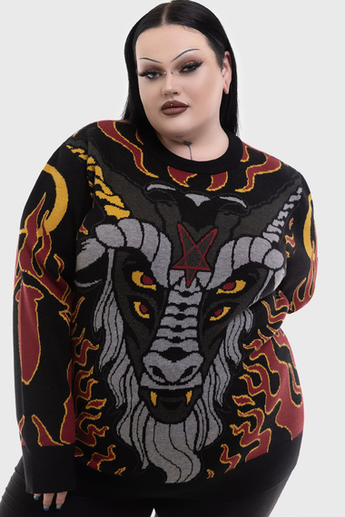 sweter unisex KILLSTAR - INFERNO