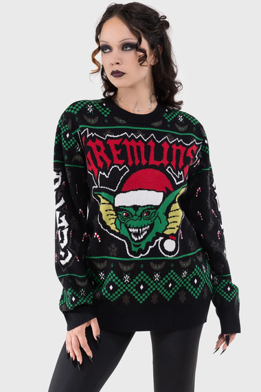 sweter unisex KILLSTAR - THE GREMLINS ARE COMING 