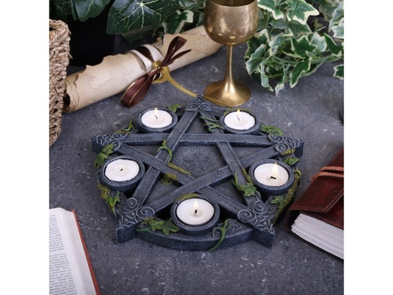 świecznik WICCAN PENTAGRAM