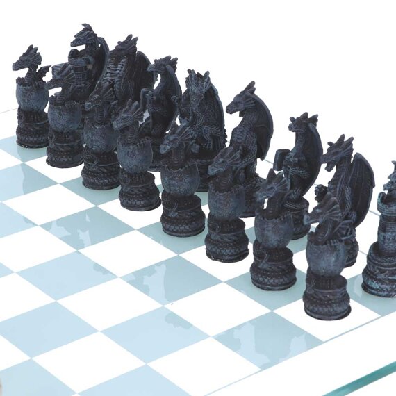 szachy DRAGON CHESS SET 