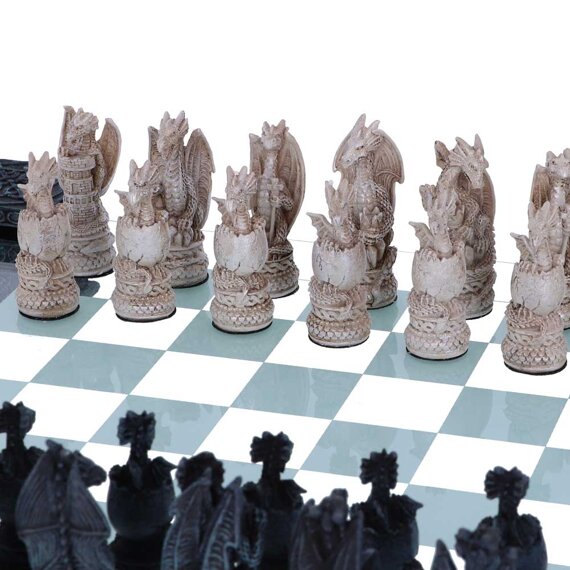 szachy DRAGON CHESS SET 