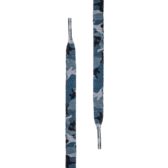 sznurowadła TUBELACES - CAMO GREY (120 cm)