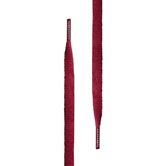 sznurowadła TUBELACES - MAROON (140 cm)