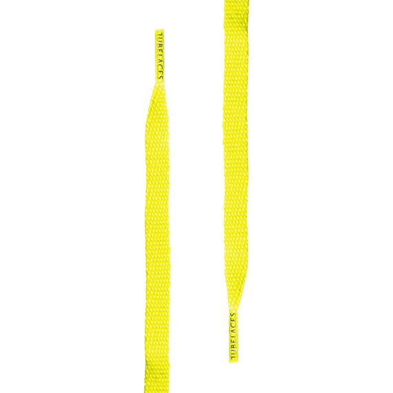 sznurowadła TUBELACES - NEON YELLOW (120 cm)