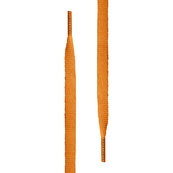 sznurowadła TUBELACES - ORANGE (140 cm)