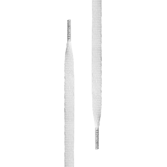 sznurowadła TUBELACES - WHITE (140 cm)