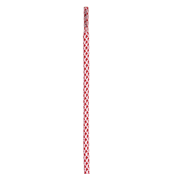 sznurowadła TUBELACES - WHITE/RED (130 cm)