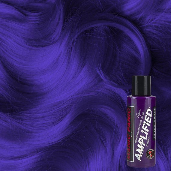 toner do włosów MANIC PANIC AMPLIFIED - ULTRA VIOLET 118ml  5-6 tygodni na włosach