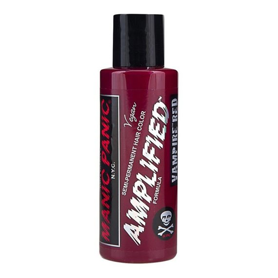 toner do włosów MANIC PANIC AMPLIFIED - VAMPIRE RED 118ml  5-6 tygodni na włosach