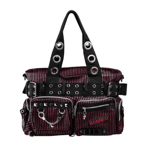 torba na ramię BANNED - SWEET REVENGE blk/red